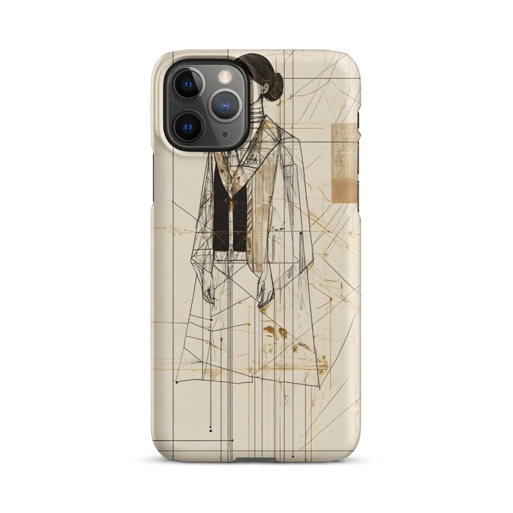 Elegance in Lines | Phone Case |  11 Pro | Snap Case | Matte