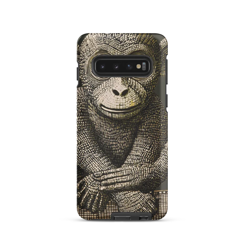 Intricate Primate Portrait
