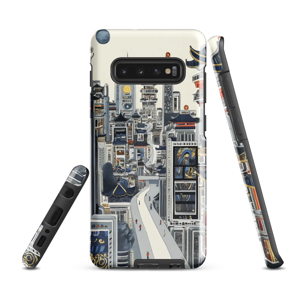 Urban Harmony: A Fusion of Tradition and Innovation | Phone Case |  S10 Plus | Tough Case | Glossy