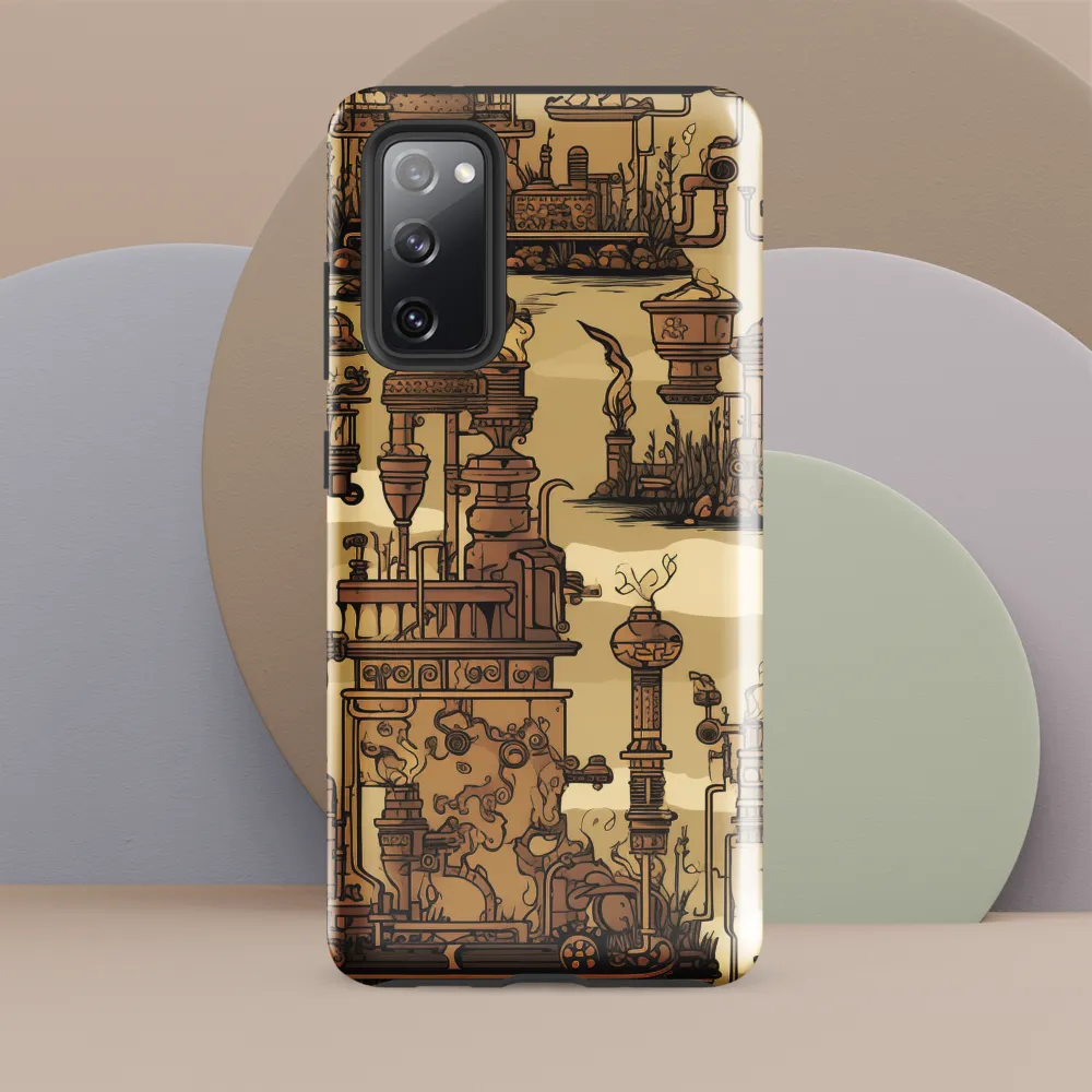 Whimsical Industrial Landscape