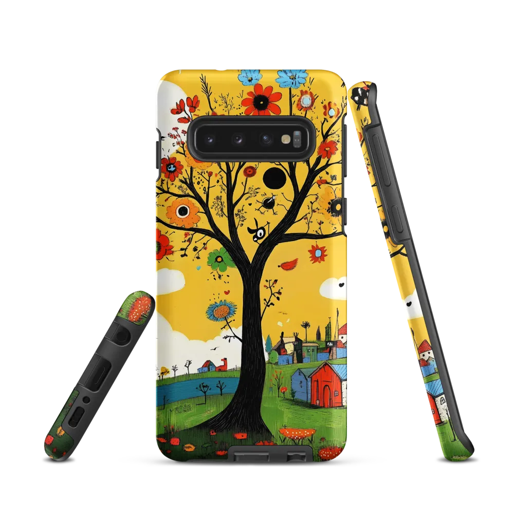 Whimsical Blooms of Life | Phone Case |  S10 | Tough Case | Matte