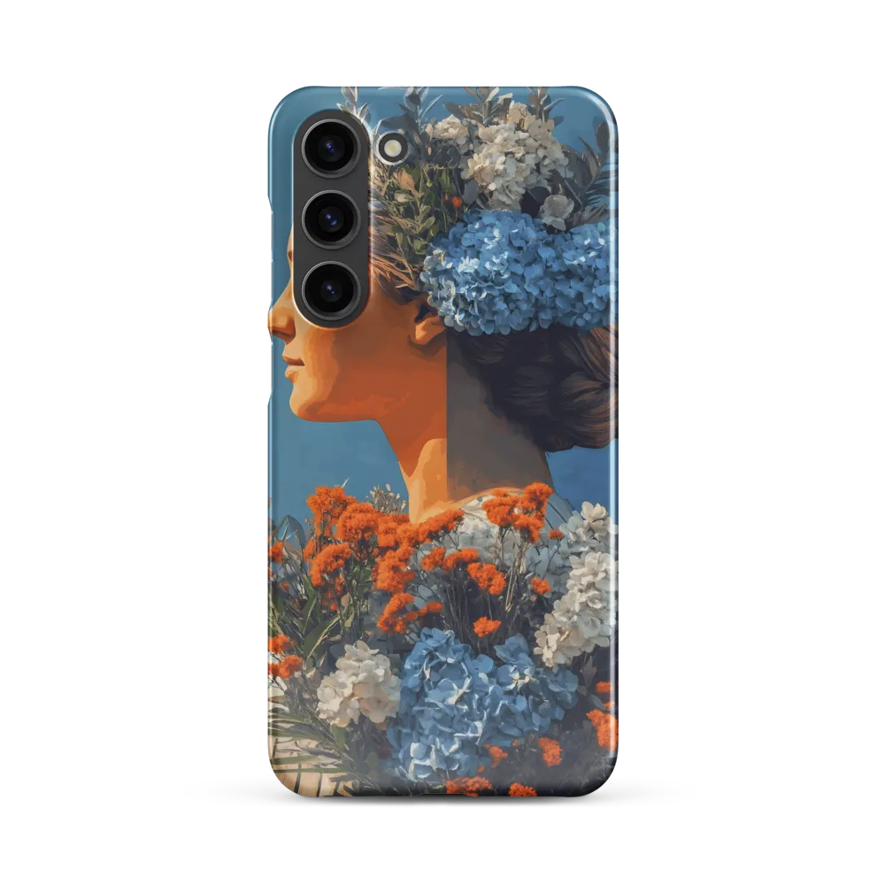 Floral Reverie: A Portrait of Serenity
