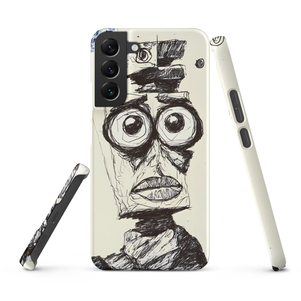 Abstract Surrealist Figure in Cubism