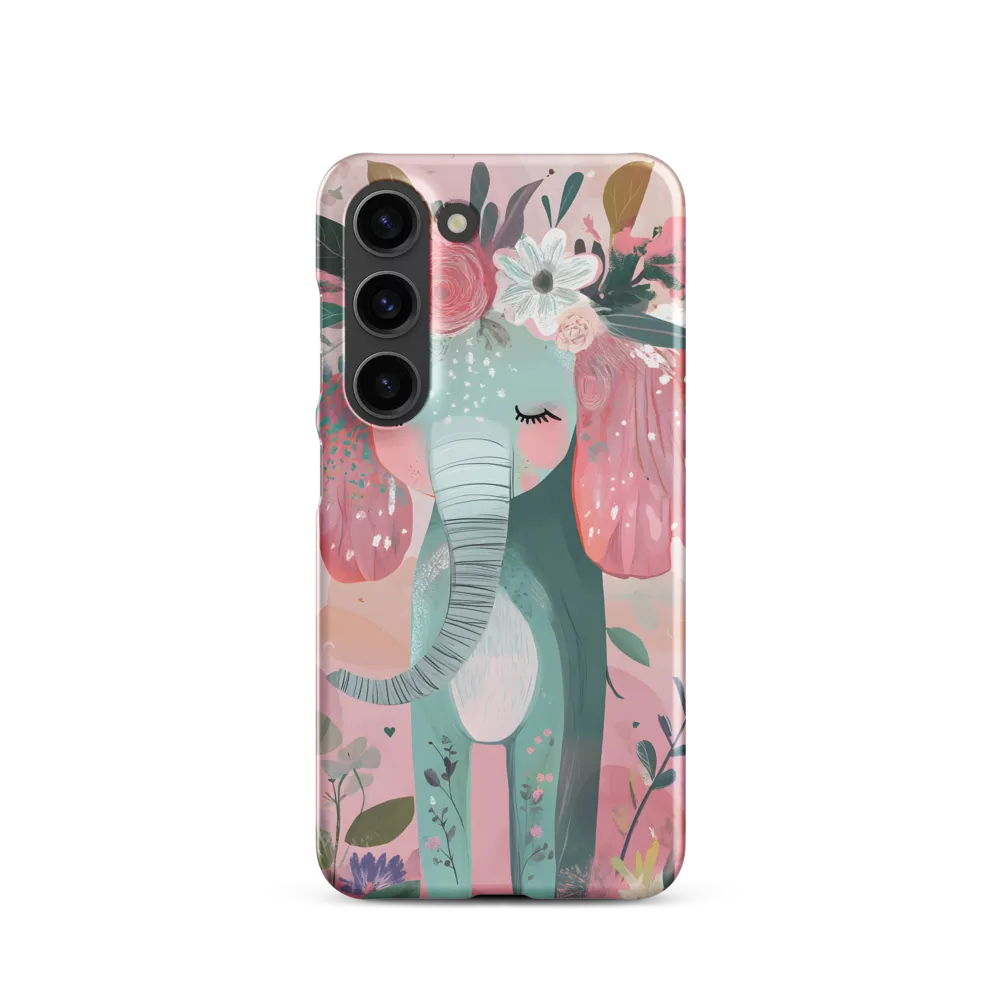 Whimsical Elephant in Bloom