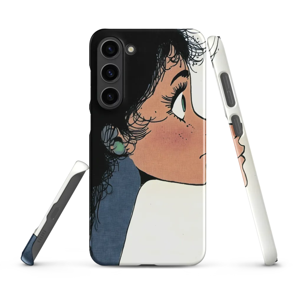 Whispers of Contemplation | Phone Case |  S23 Plus | Snap Case | Matte