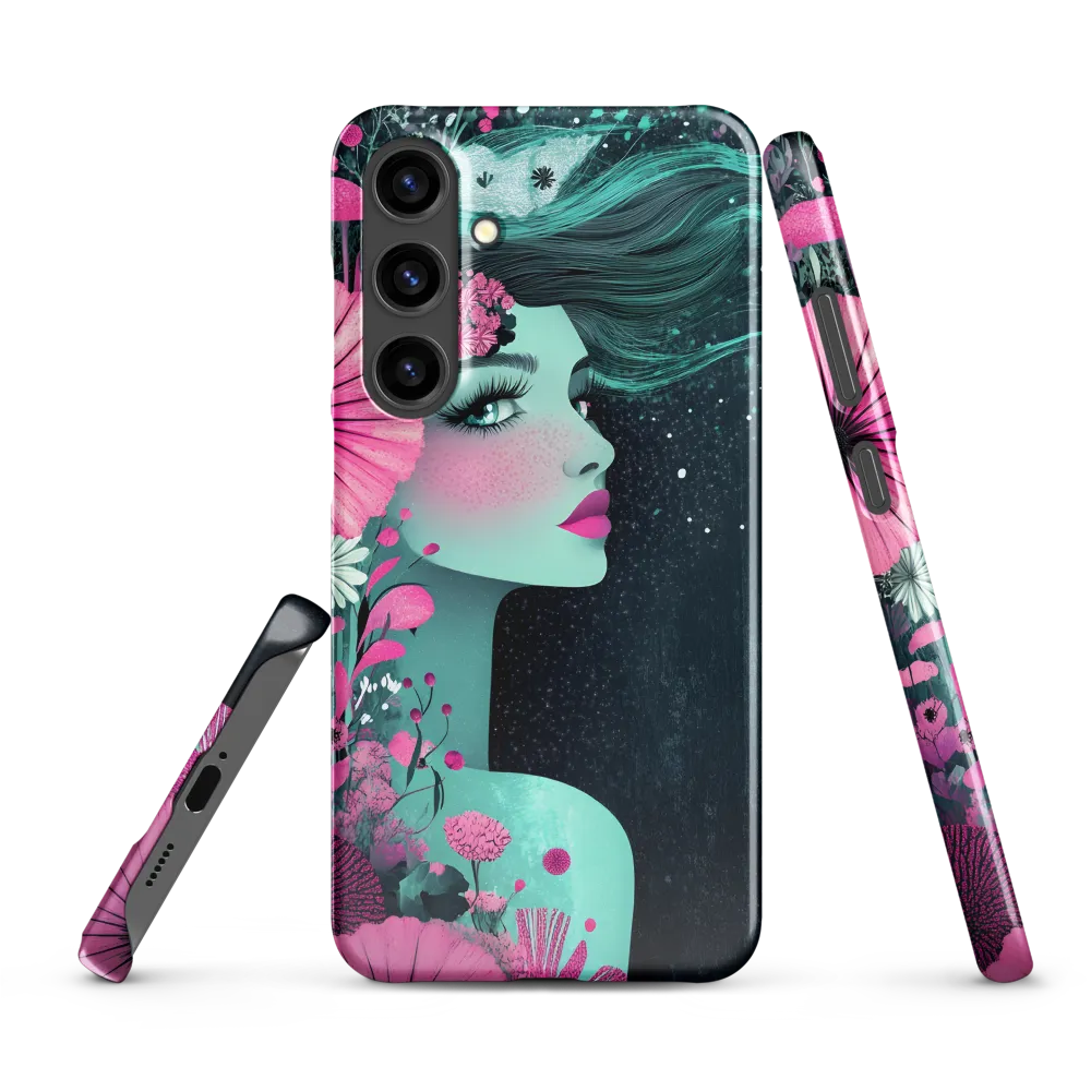Floral Harmony: Portrait of Serenity