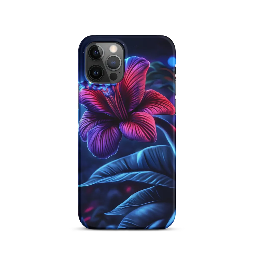 Illuminated Serenity: The Surreal Blossom