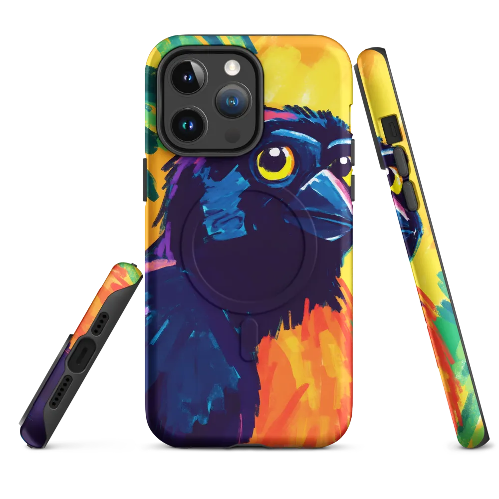 Vivid Avian Encounter