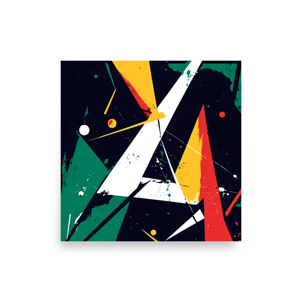 Dynamic Geometries | Poster | 16″×16″
