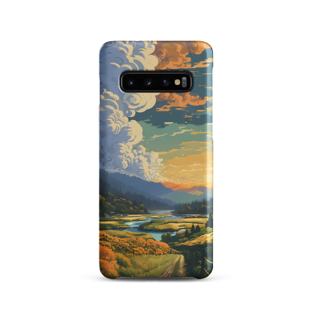 Tranquil Valley at Dusk