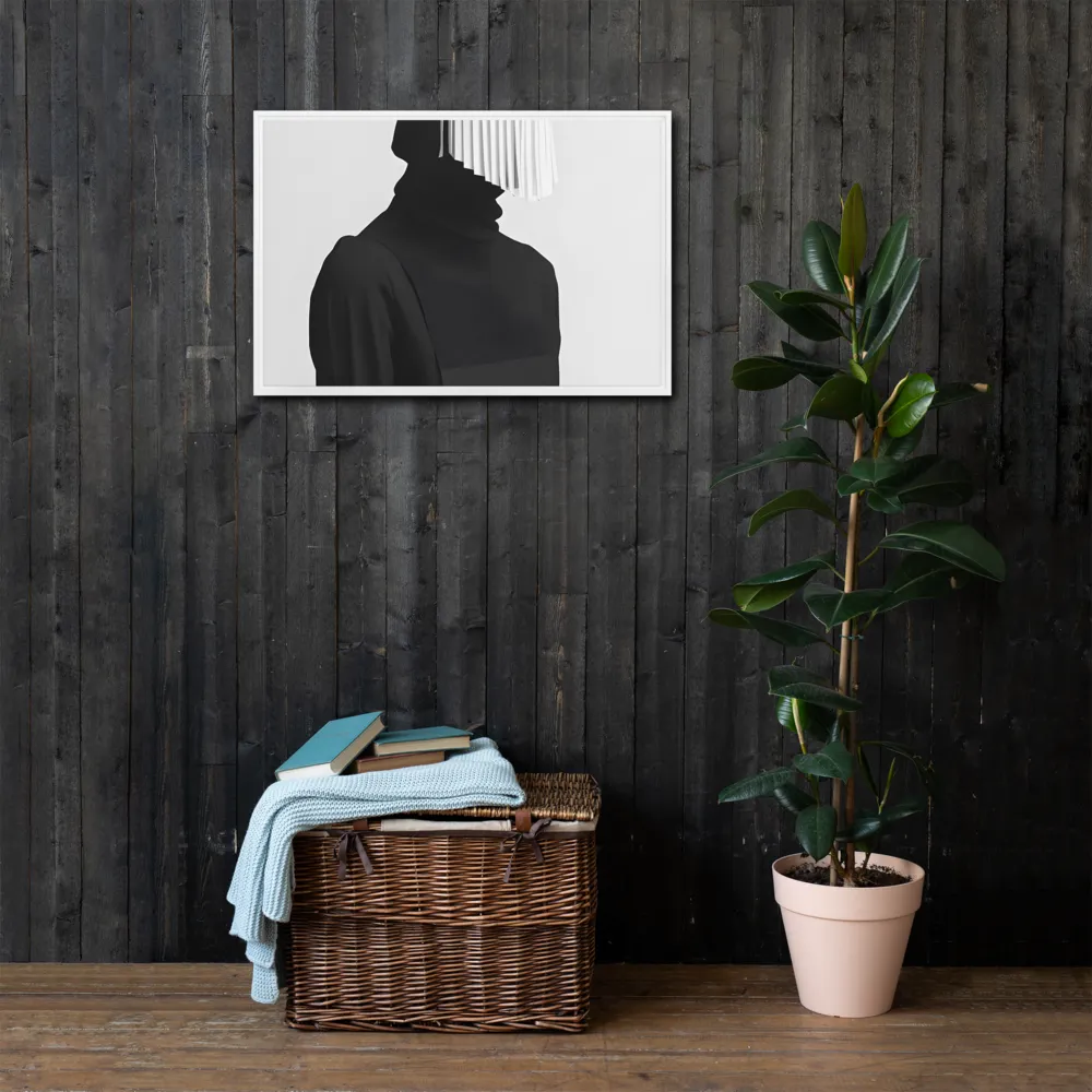 Veil of Mystery | Canvas with White Frame | 20″×30″