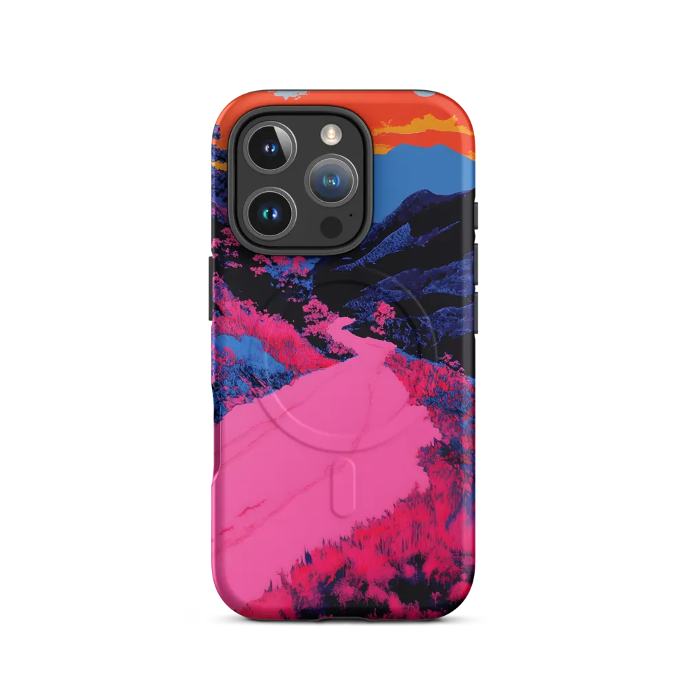 Ethereal Landscape in Vivid Hues | Phone Case |  16 Pro | MagSafe® Tough Case | Matte
