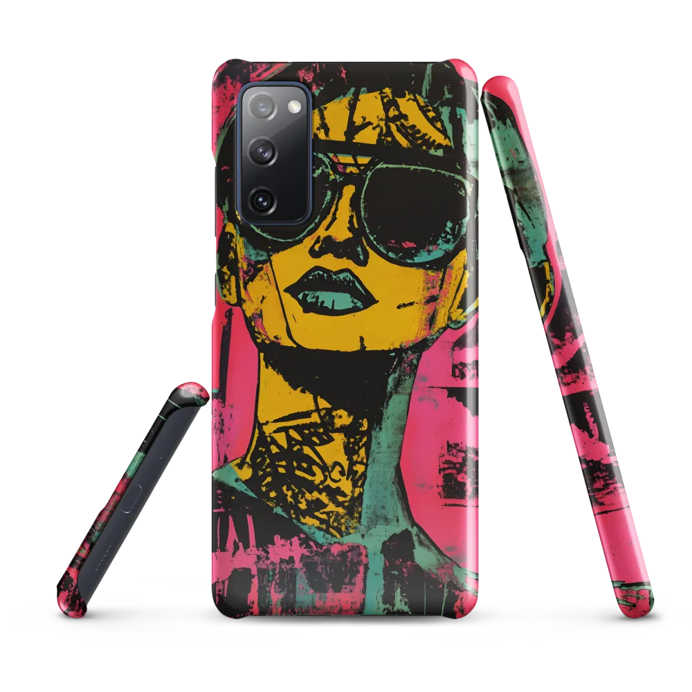 Confident Portrait in Neon Colors