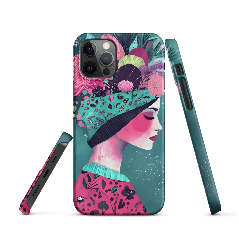 Whimsical Floral Portrait