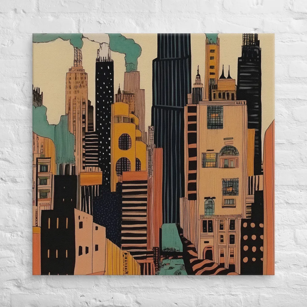 Urban Symphony in Ink