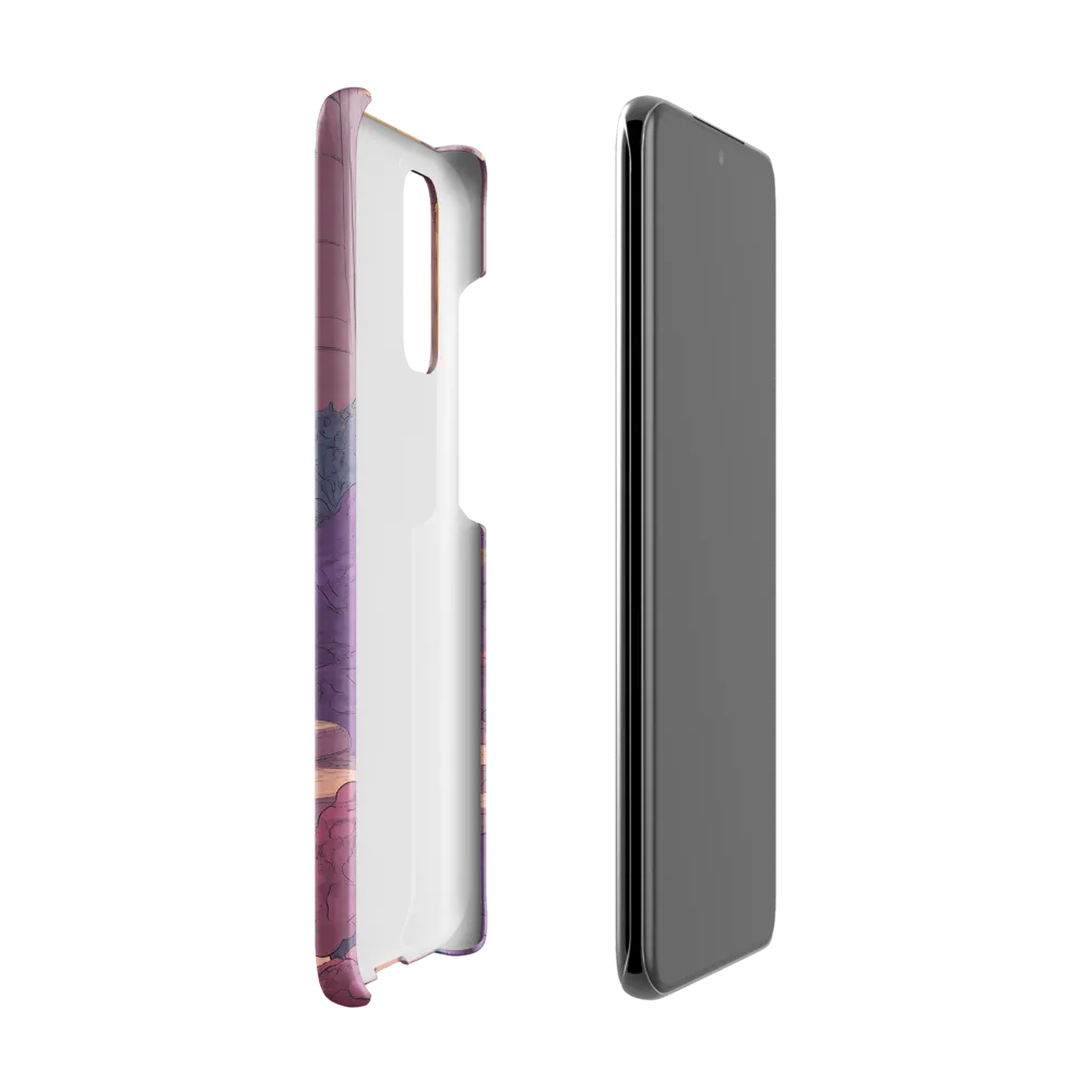 Journey into the Light | Phone Case |  S20 | Snap Case | Matte