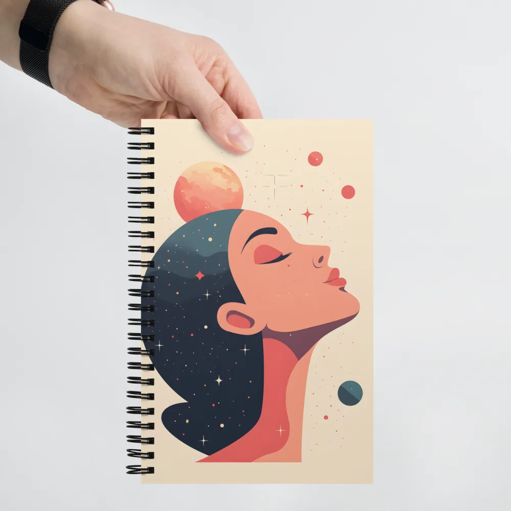 Celestial Serenity | Spiral Notebook