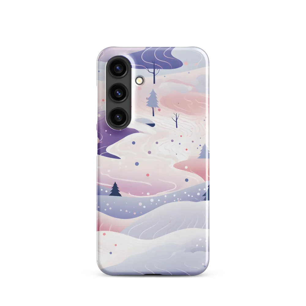 Dreamy Winter Landscape | Phone Case |  S24 | Snap Case | Glossy