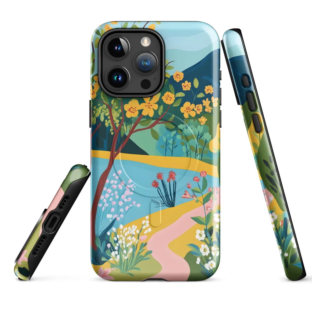 Blossoms by the Tranquil Waters