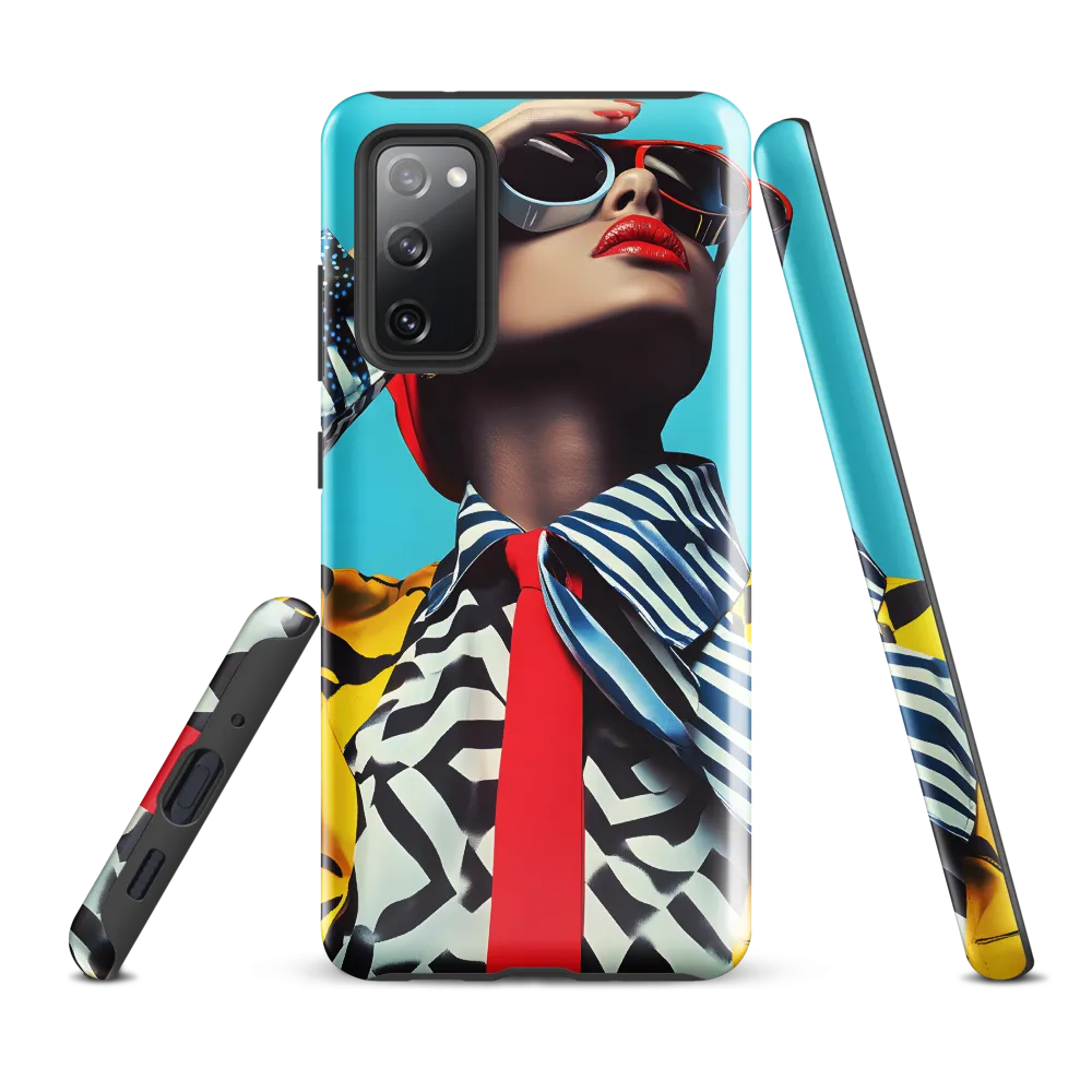Chic Confidence in Bold Patterns