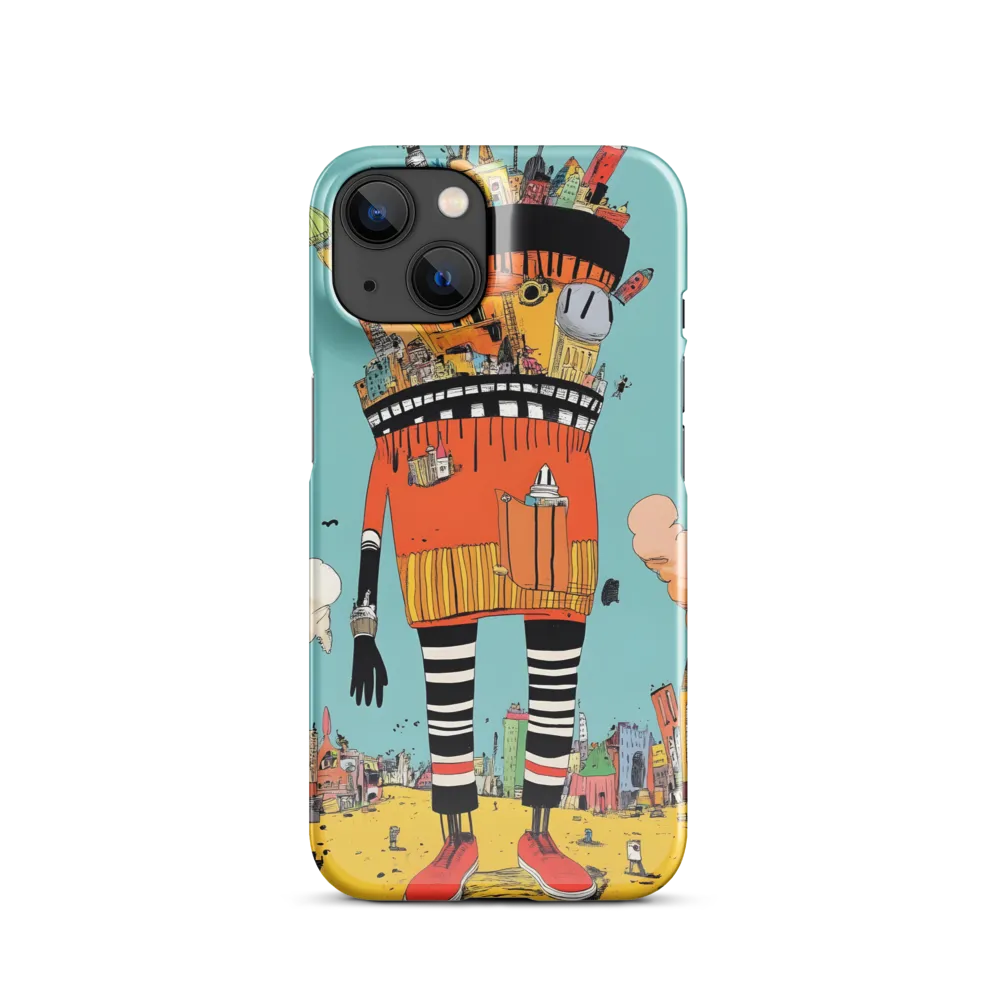 Urban Fantasia: A Whimsical Encounter | Phone Case |  14 | Snap Case | Glossy