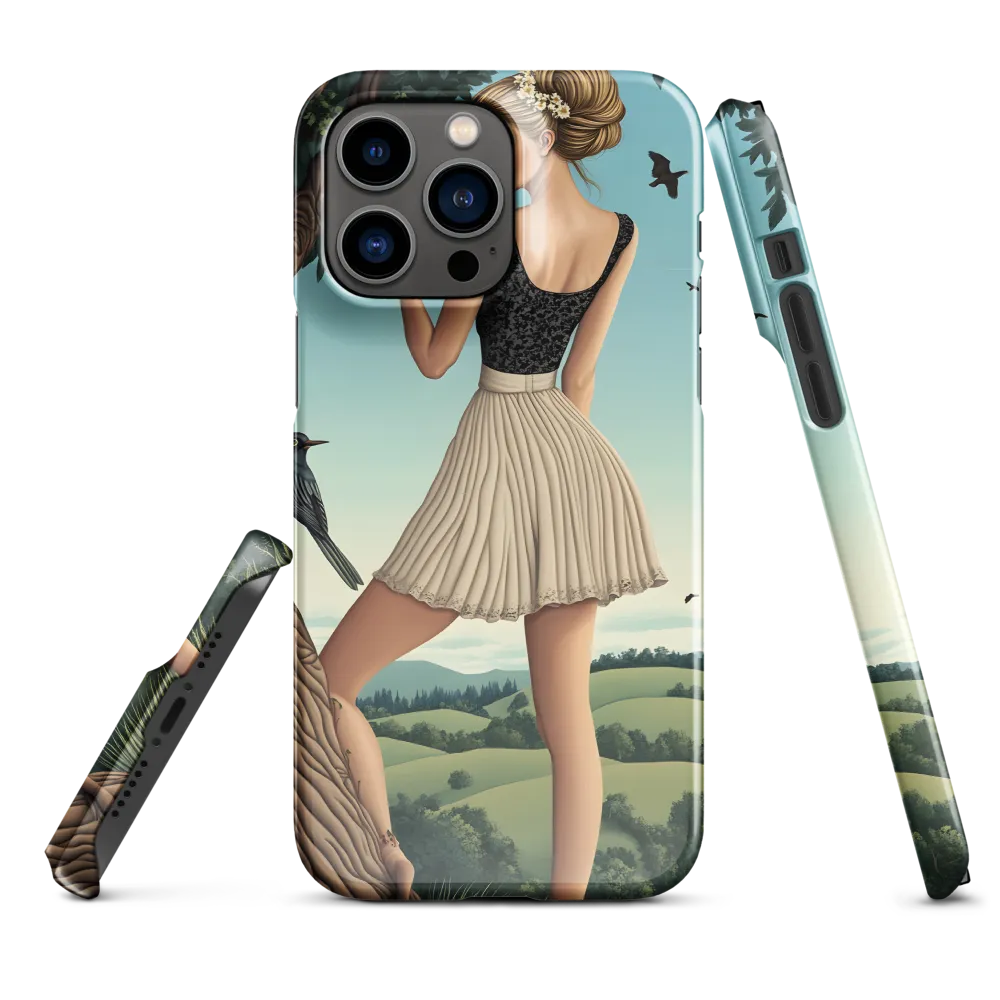 Whispers of Nature | Phone Case |  14 Pro Max | Snap Case | Glossy