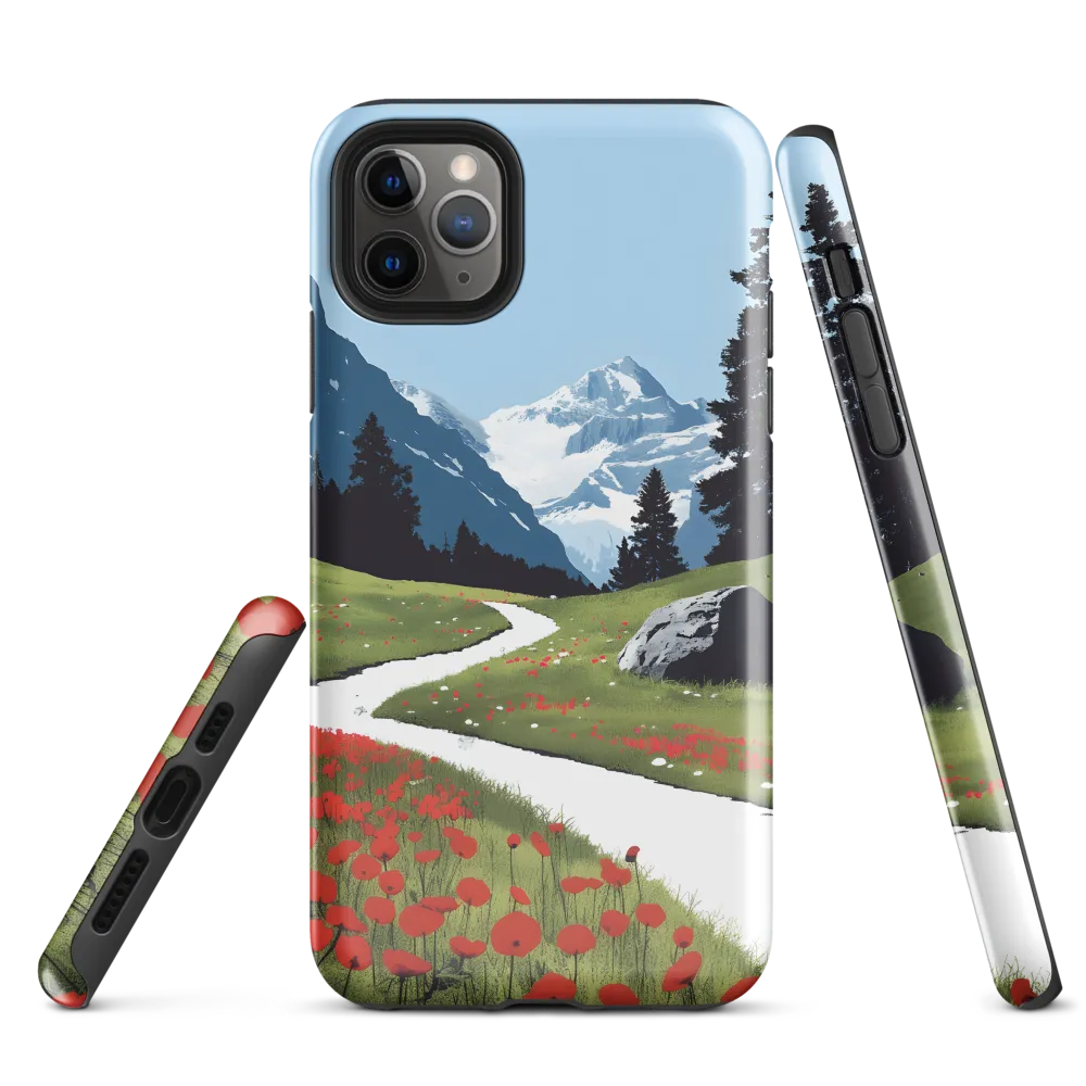 Tranquil Mountain Retreat | Phone Case |  11 Pro Max | Tough Case | Glossy