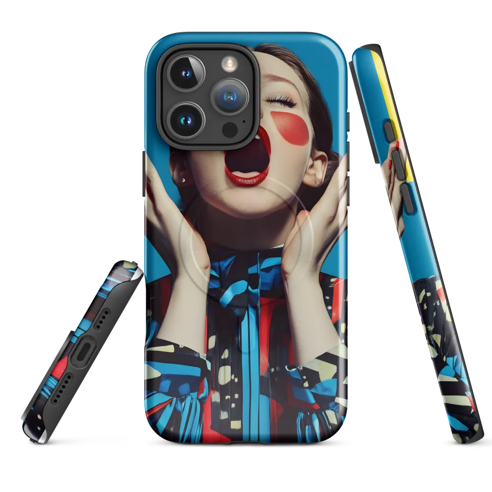 Echoes of Expression | Phone Case |  16 Pro Max | MagSafe® Tough Case | Glossy