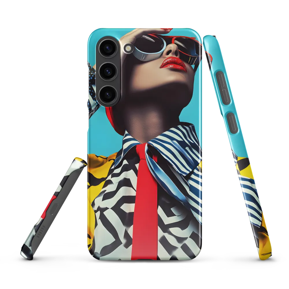 Chic Confidence in Bold Patterns