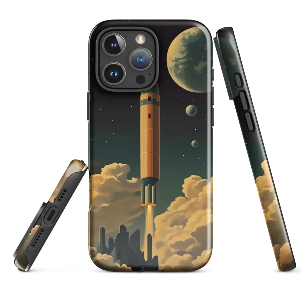 Journey Through the Cosmic Frontier | Phone Case |  16 Pro Max | Tough Case | Glossy