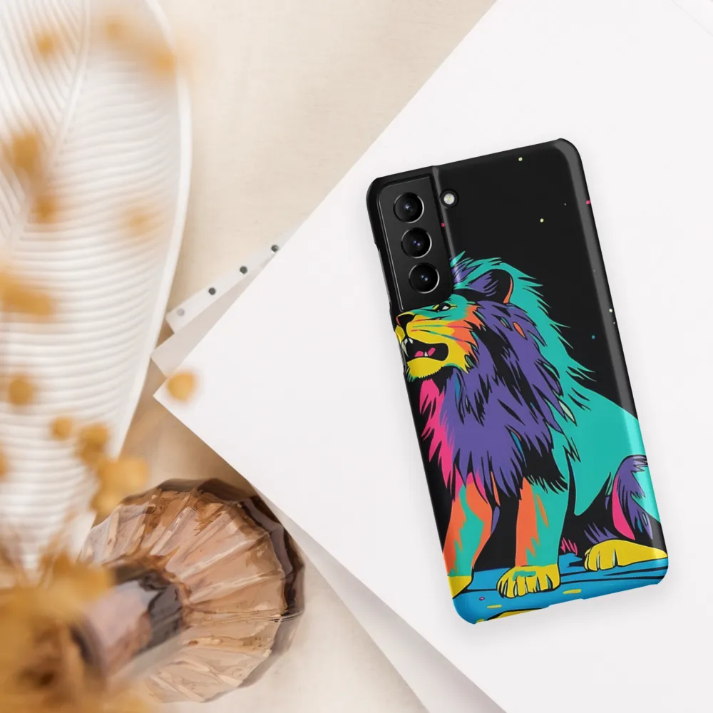 Roaring Colors: The Neon Lion
