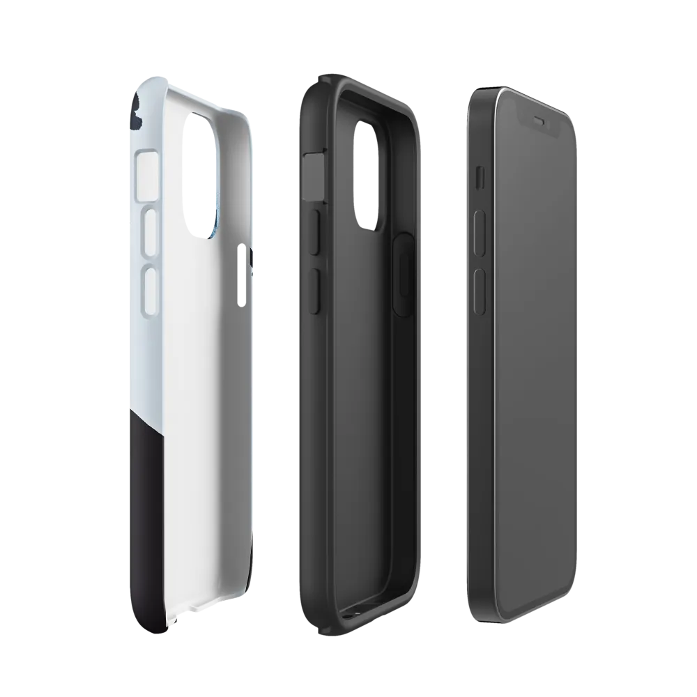 Fragmented Reflections | Phone Case |  12 mini | Tough Case | Matte