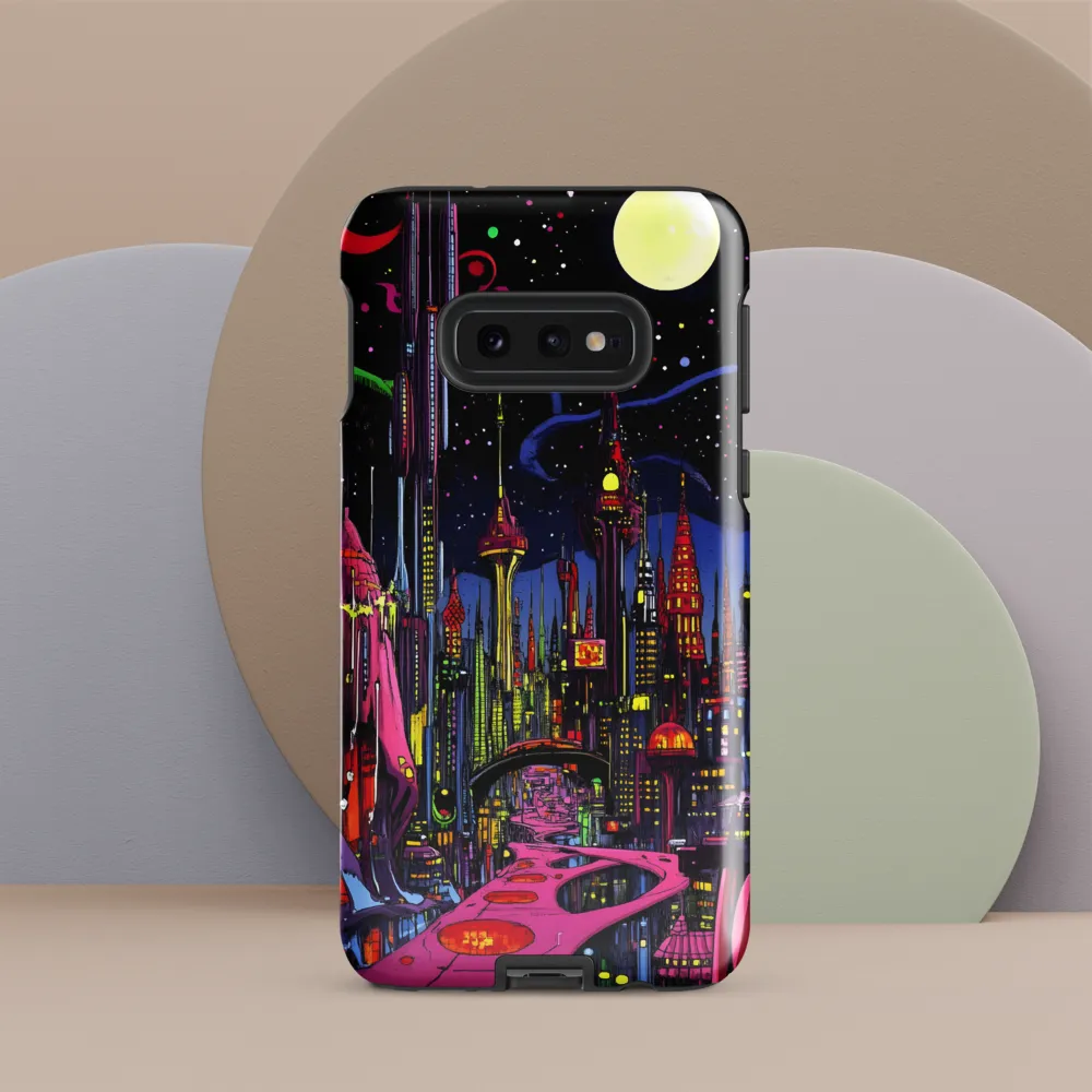 Neon Dreams of a Futuristic City
