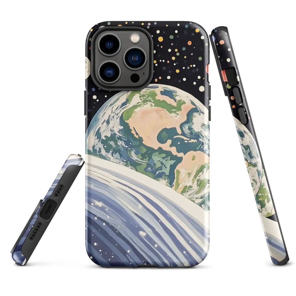 Celestial View: A Surreal Journey Through Space