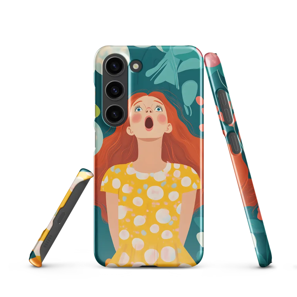 Joyful Expression | Phone Case |  S23 | Snap Case | Glossy