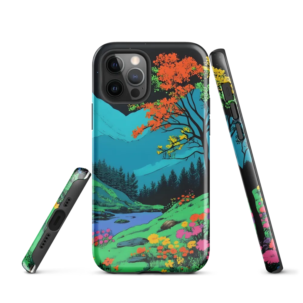 Neon Dreams: A Vibrant Landscape