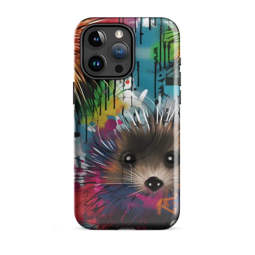 Whimsical Hedgehogs in a Kaleidoscopic Wonderland