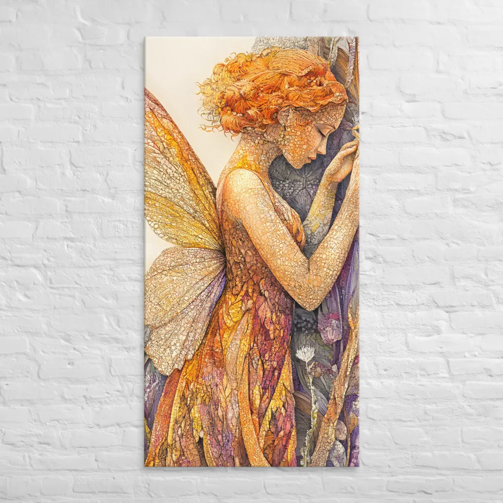 Whispers of the Frosted Meadow | Canvas | 30″×60″