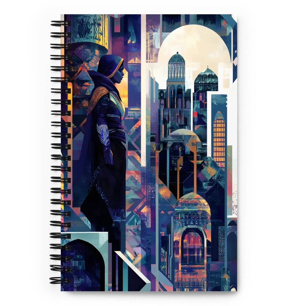 Reflections of a Distant Realm | Spiral Notebook