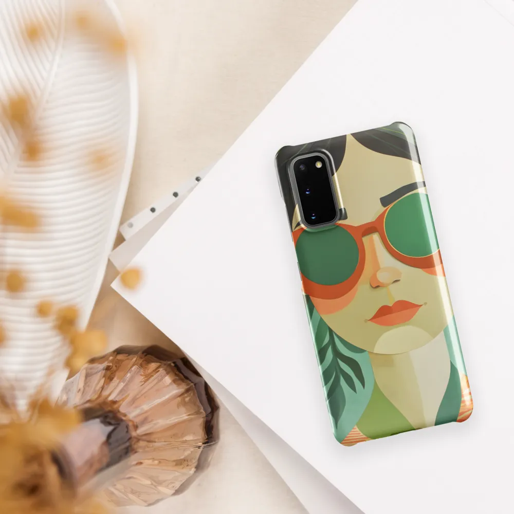 Bold Serenity: A Modern Portrait