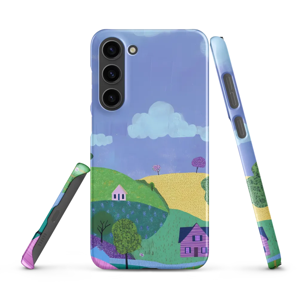Whimsical Hills and Quaint Homes