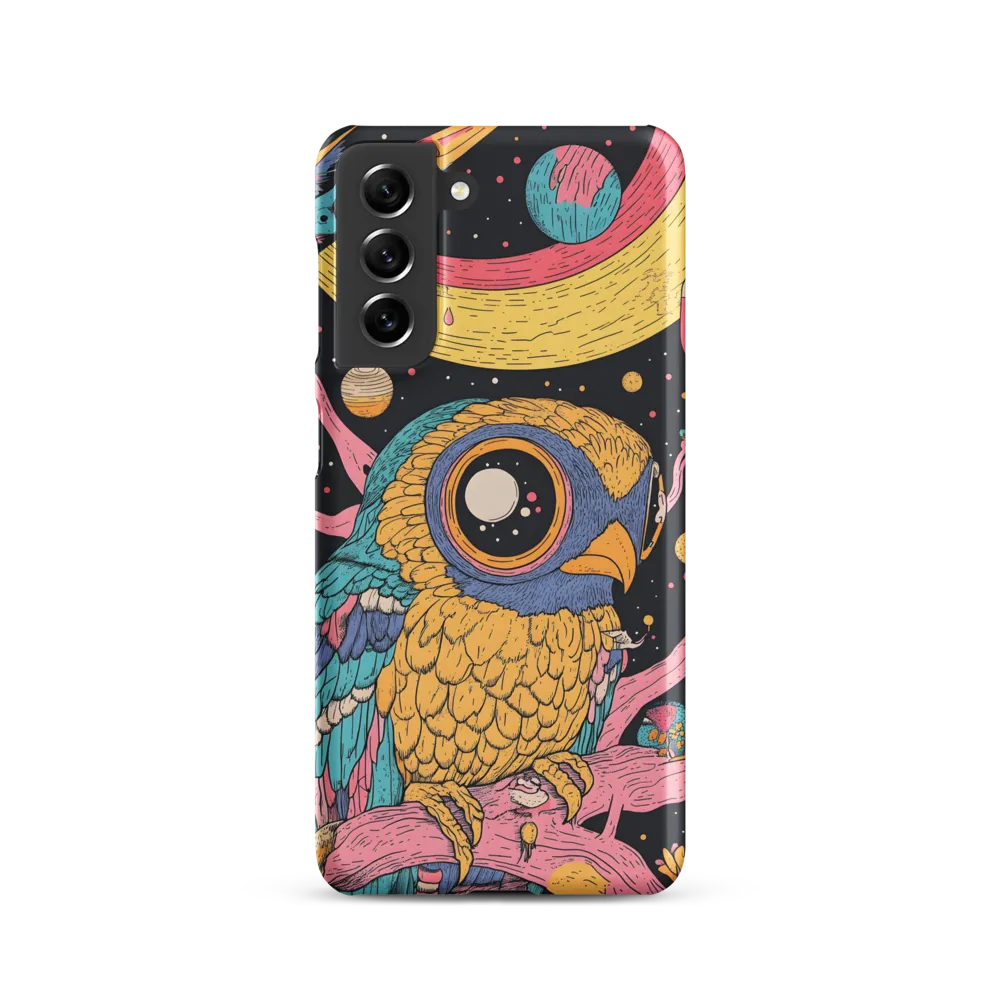 Whimsical Cosmic Owl | Phone Case |  S21 | Snap Case | Matte