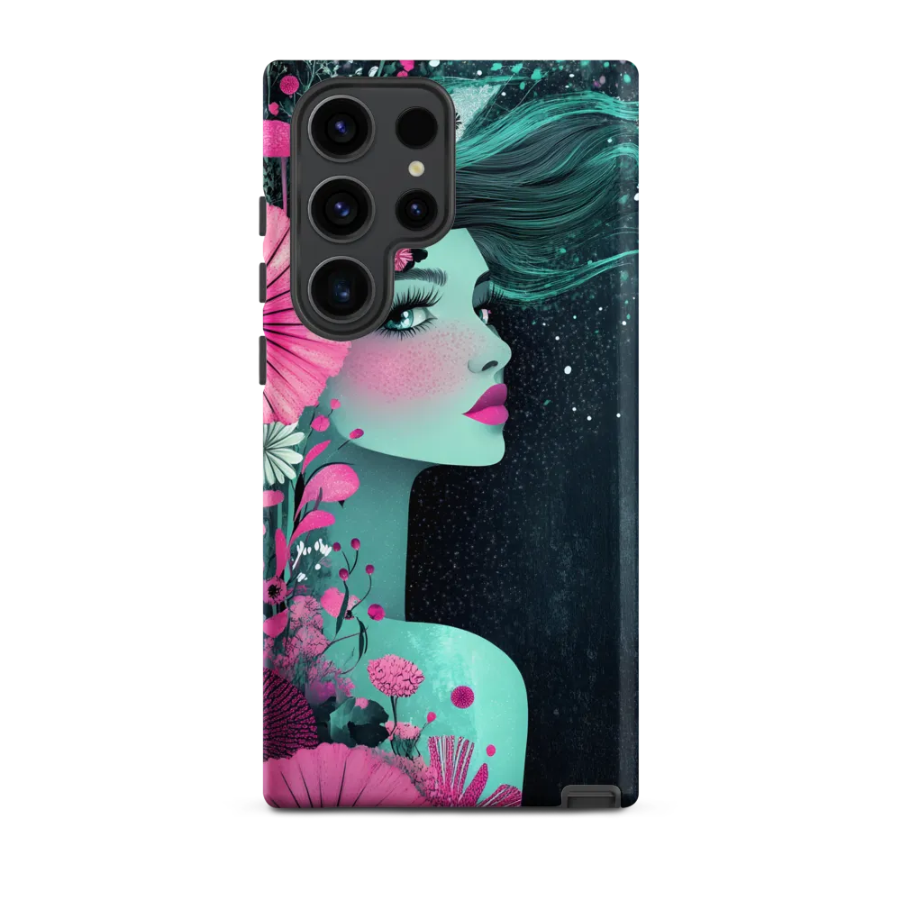 Floral Harmony: Portrait of Serenity