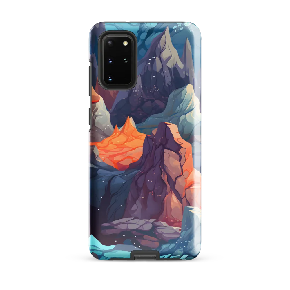 Mystical Peaks of Imagination | Phone Case |  S20 Plus | Tough Case | Glossy
