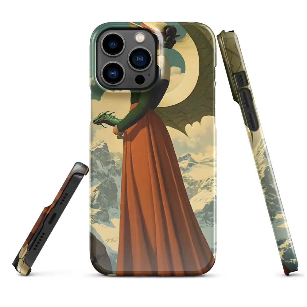 Mystic Harmony: The Dragon Keeper | Phone Case |  13 Pro Max | Snap Case | Glossy
