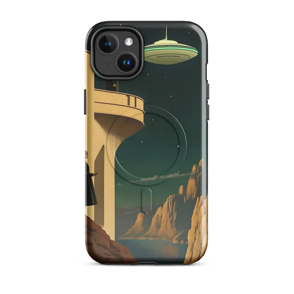 Encountering the Unknown | Phone Case |  14 Plus | MagSafe® Tough Case | Glossy