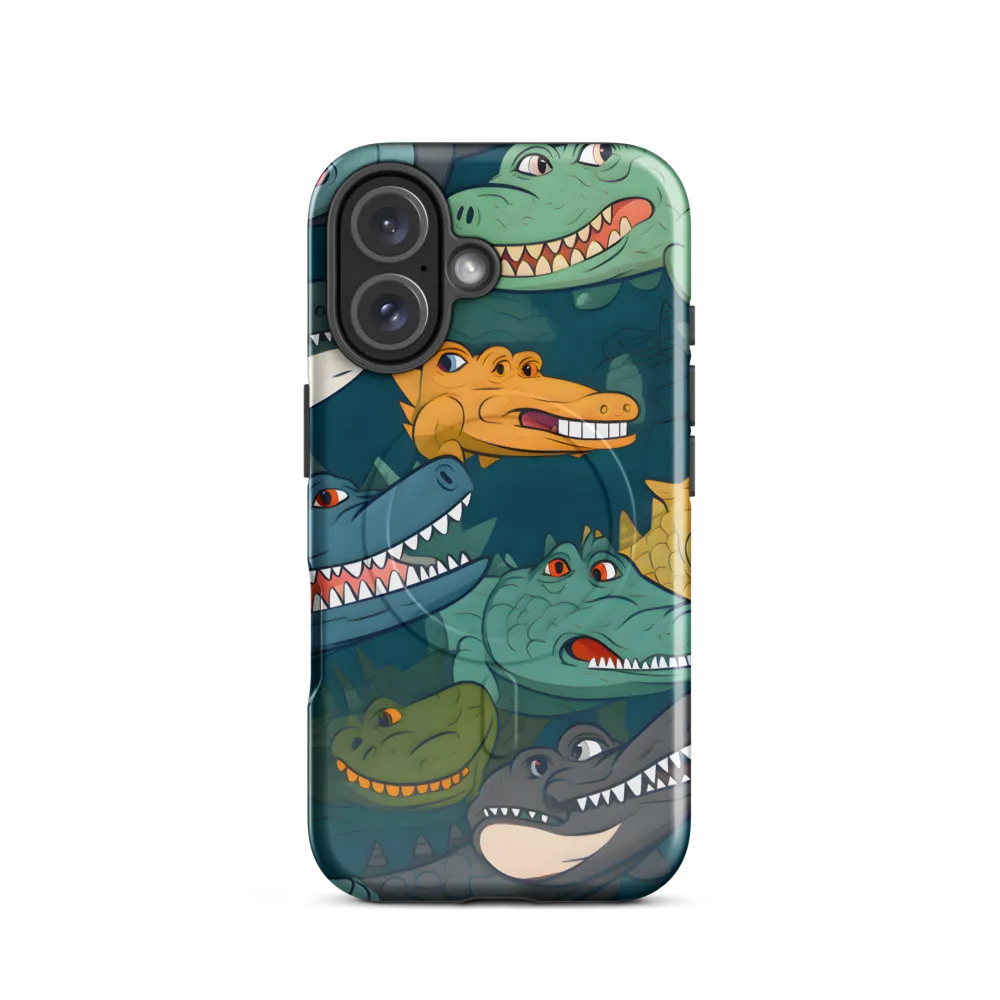 Cheerful Crocodilian Parade