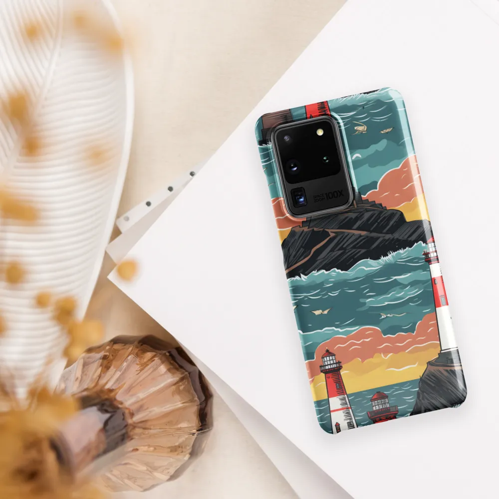 Lighthouses in a Whimsical Ocean