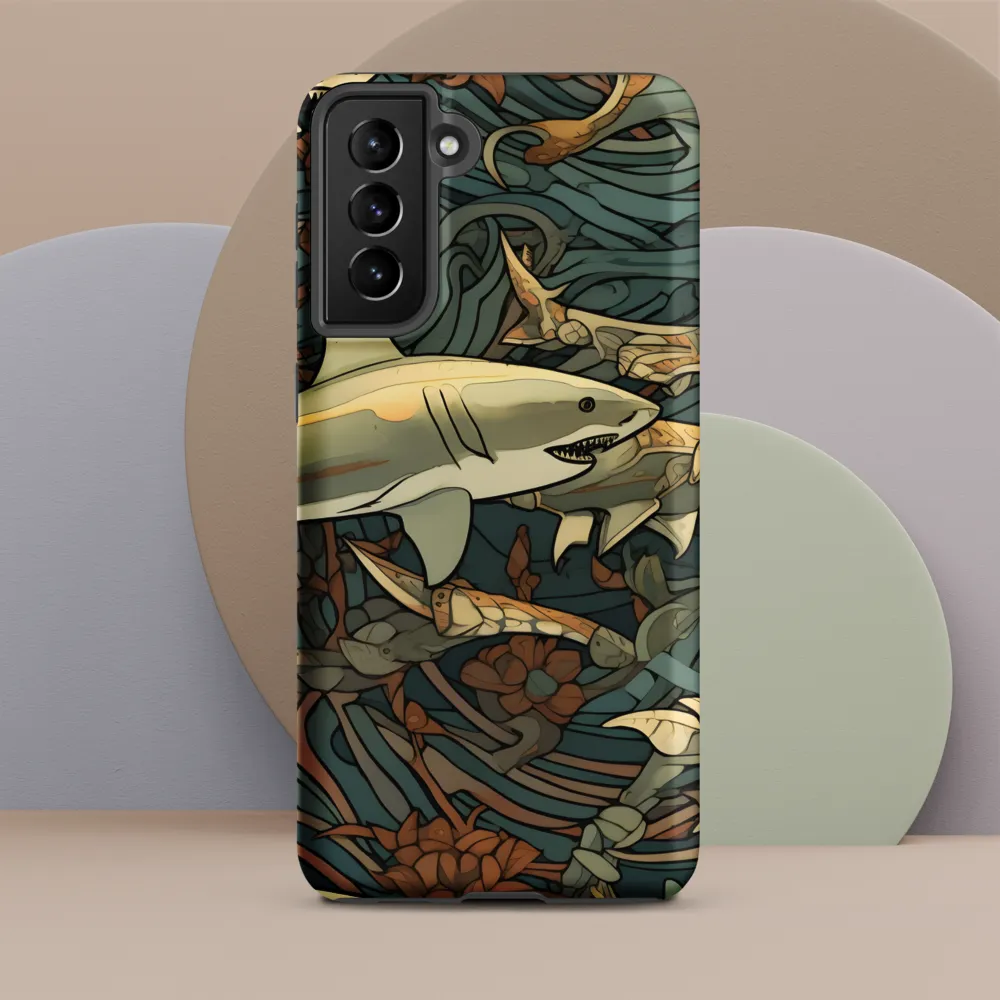 Dynamic Harmony of Sharks and Flora