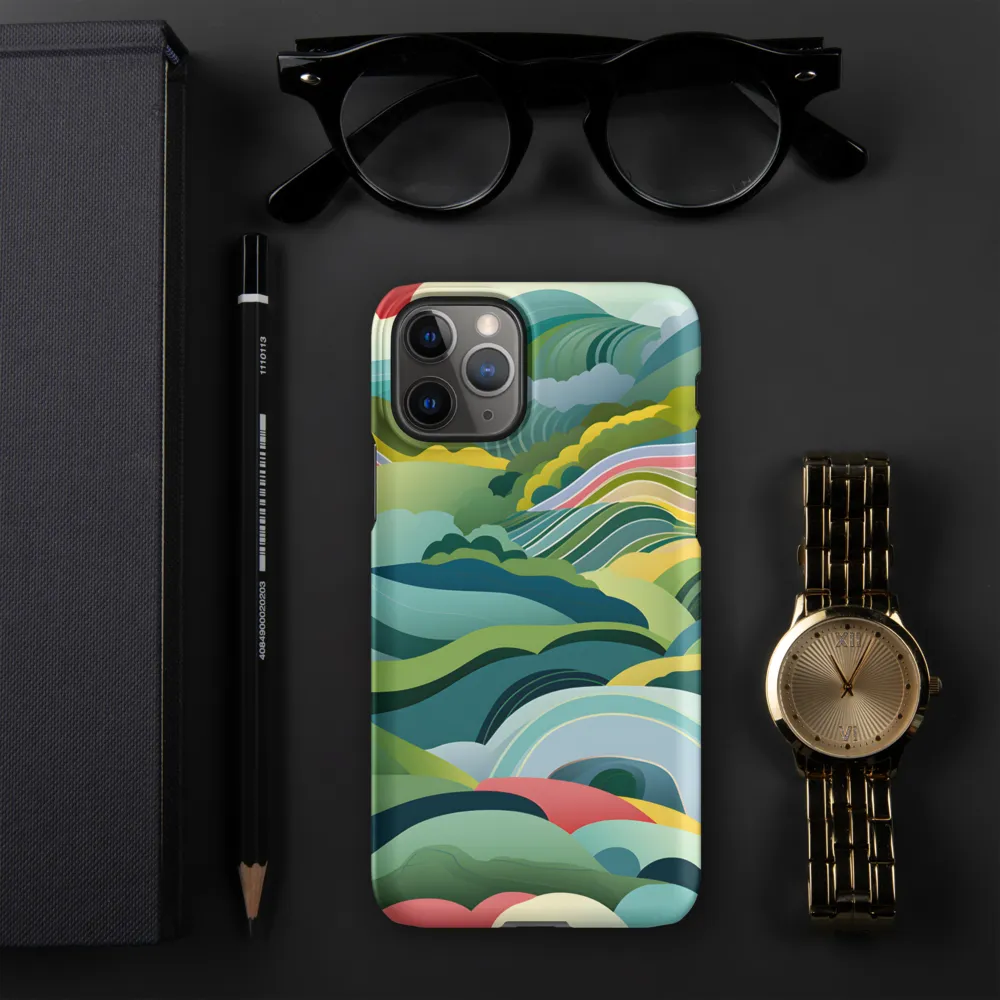 Waves of Serenity | Phone Case |  11 Pro | Snap Case | Matte